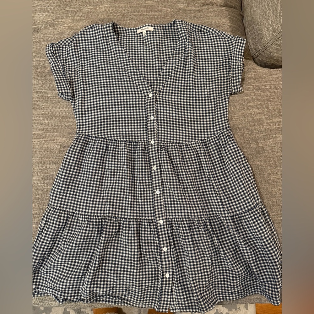 Madewell Gingham Dress